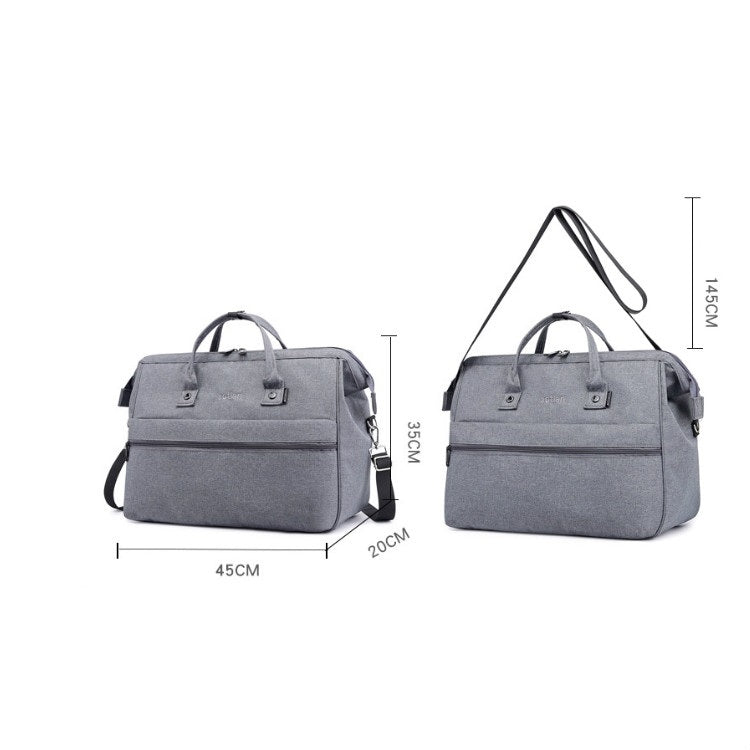 Large-capacity Business And Leisure Travel Bag Backpack Men's And Women's Handbag Shoulder Bag