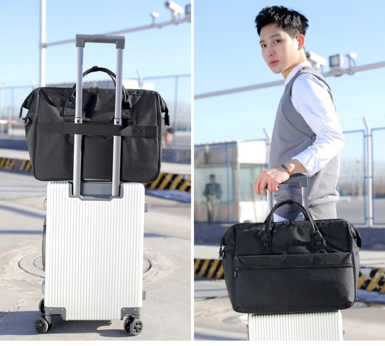 Large-capacity Business And Leisure Travel Bag Backpack Men's And Women's Handbag Shoulder Bag