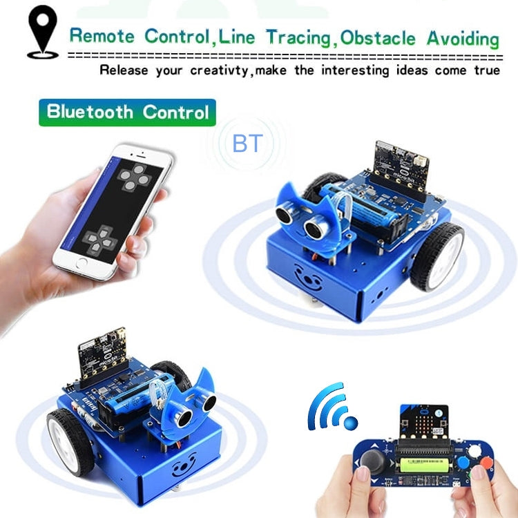 Waveshare KitiBot 2WD Robot Building Kit for micro:bit (no micro:bit)