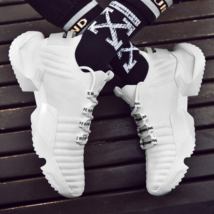 Fashion Wild Ladder Trapeze Flying Woven Casual Shoes for Men
