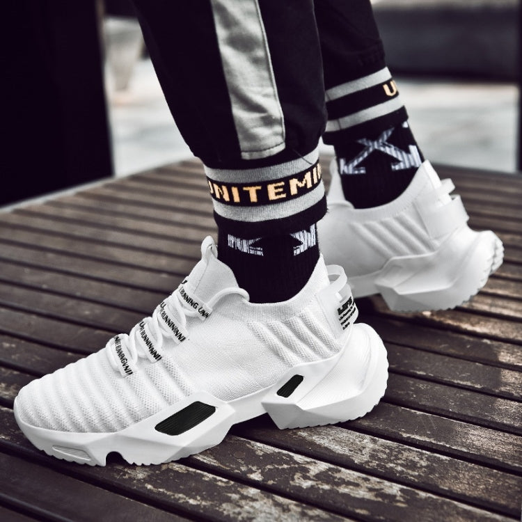 Fashion Wild Ladder Trapeze Flying Woven Casual Shoes for Men