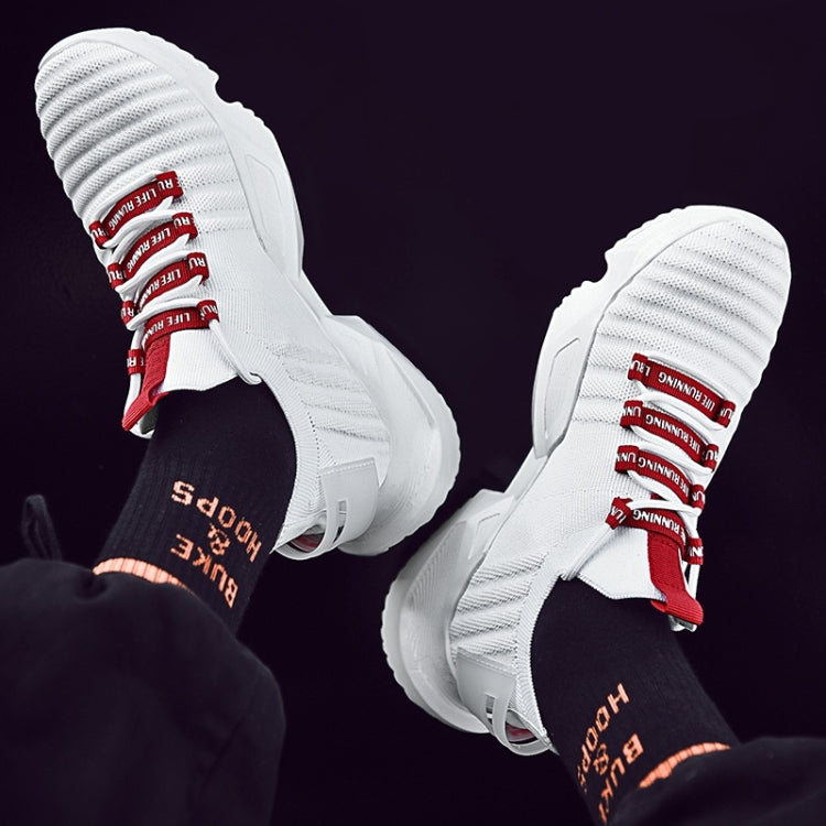 Fashion Wild Ladder Trapeze Flying Woven Casual Shoes for Men