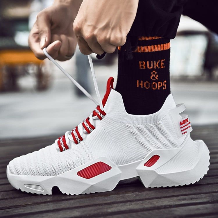 Fashion Wild Ladder Trapeze Flying Woven Casual Shoes for Men