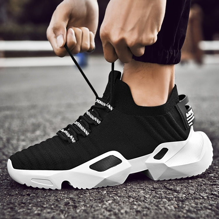 Fashion Wild Ladder Trapeze Flying Woven Casual Shoes for Men