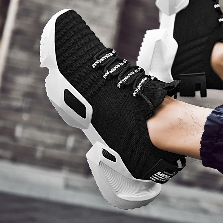 Fashion Wild Ladder Trapeze Flying Woven Casual Shoes for Men