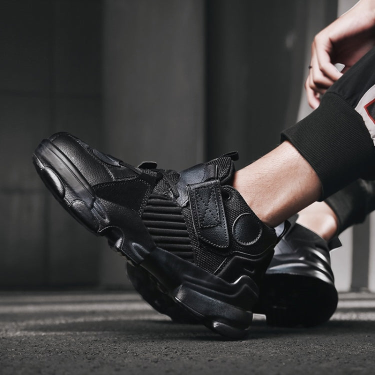 Round Head Thick Bottom Color Match Comfortable Fashion Sport Shoes for Men