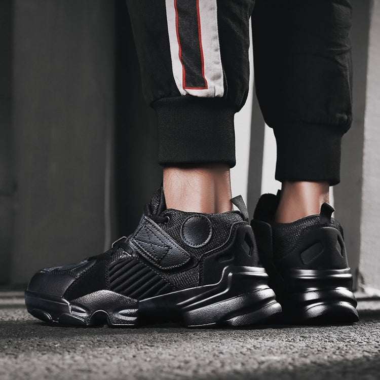 Round Head Thick Bottom Color Match Comfortable Fashion Sport Shoes for Men