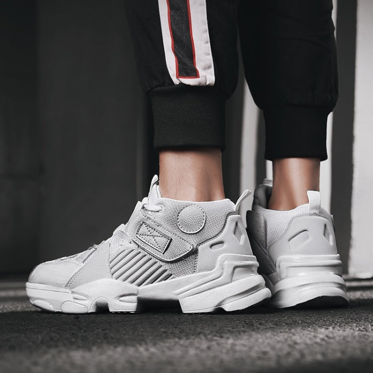 Round Head Thick Bottom Color Match Comfortable Fashion Sport Shoes for Men