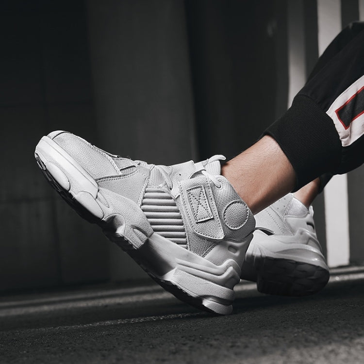 Round Head Thick Bottom Color Match Comfortable Fashion Sport Shoes for Men