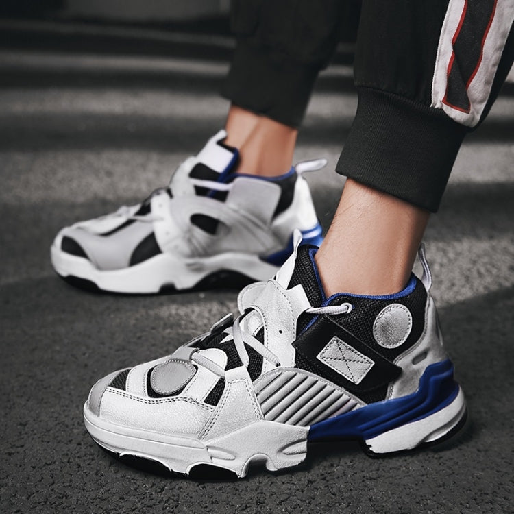 Round Head Thick Bottom Color Match Comfortable Fashion Sport Shoes for Men