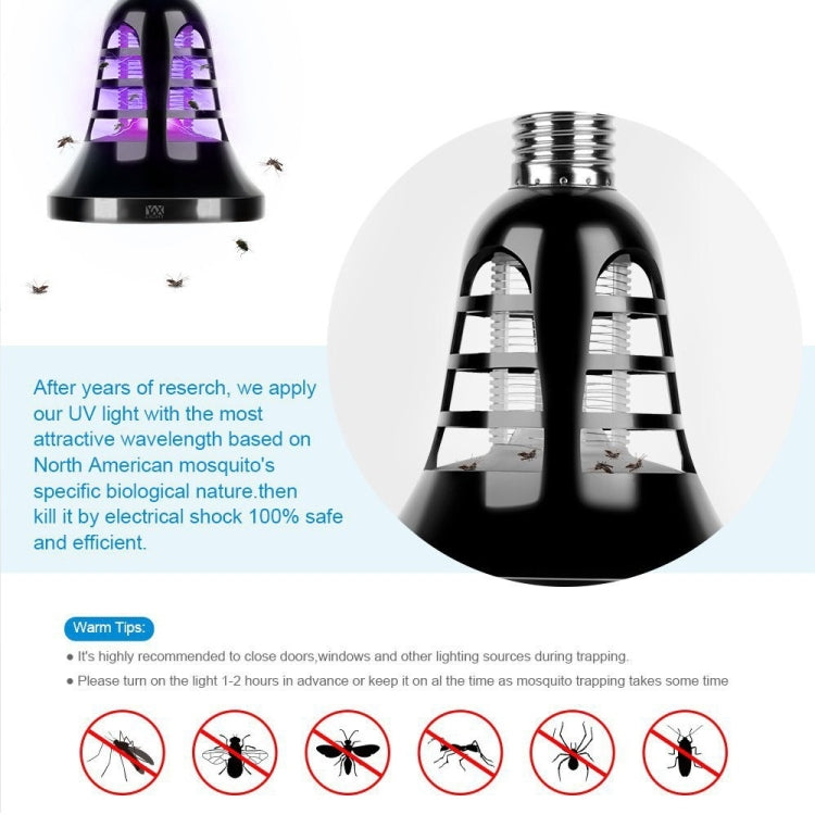 YWXLight E27 Bulb AC 220V Electronic Insect Anti  Mosquito Killer Lamp