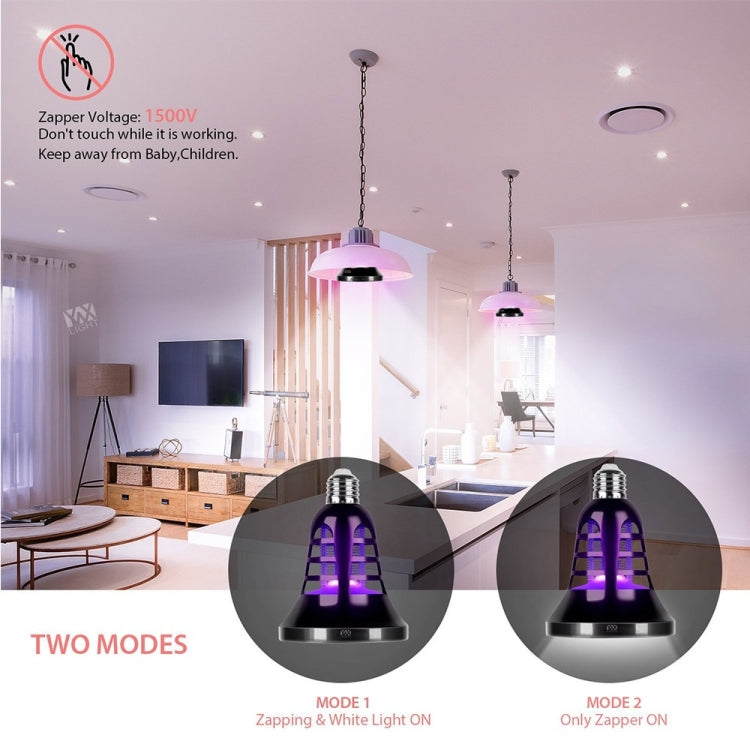 YWXLight E27 Bulb AC 220V Electronic Insect Anti  Mosquito Killer Lamp