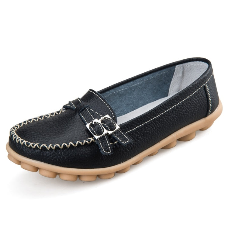 Soft and Comfortable Casual Wild Leather Shoes for Women