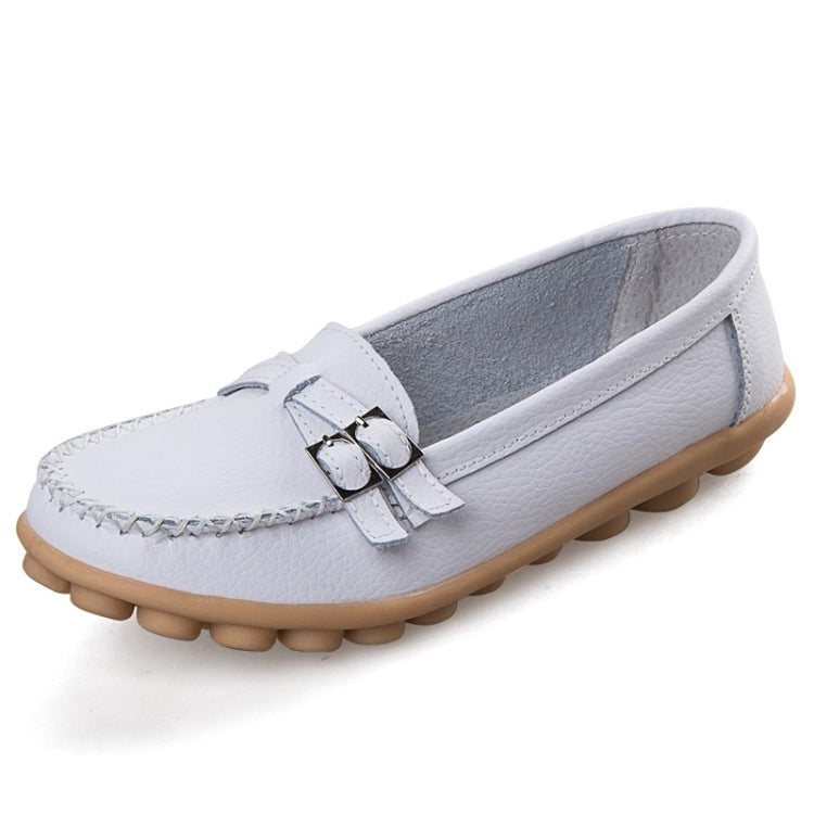 Soft and Comfortable Casual Wild Leather Shoes for Women