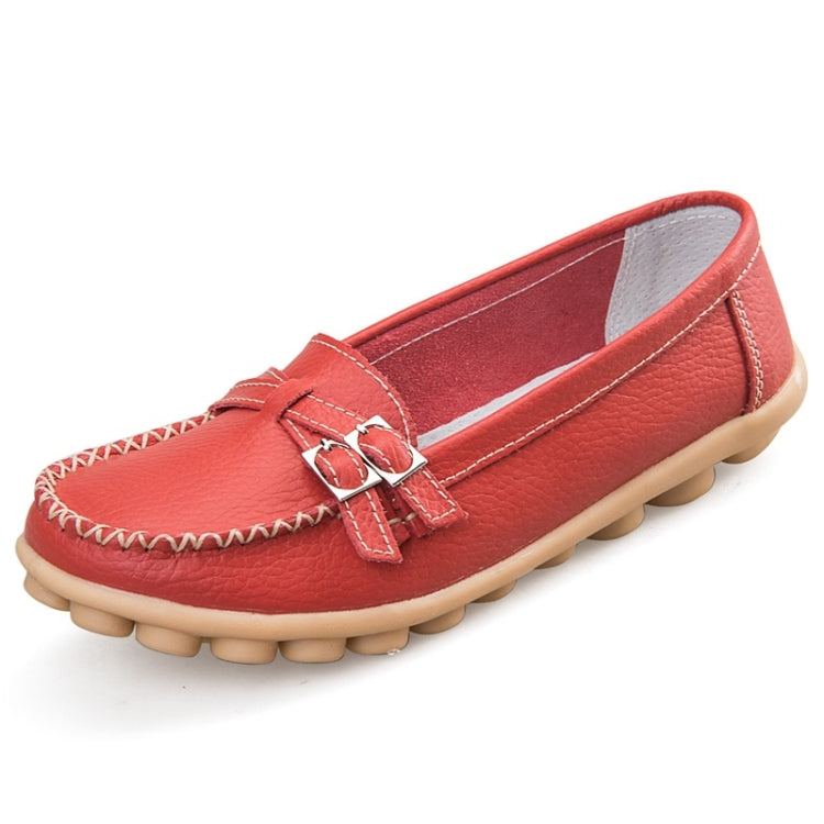 Soft and Comfortable Casual Wild Leather Shoes for Women