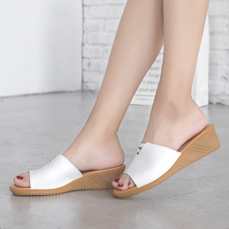 Fashion Oxford Bottom Increase Heel Casual Sandals for Women