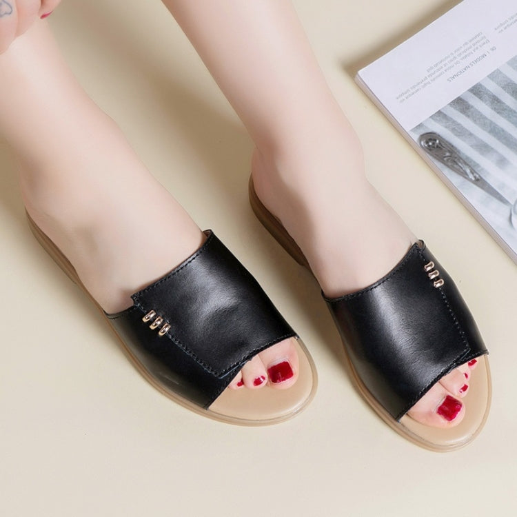 Fashion Simple and Comfortable Flat Bottom Wild Sandals for Woman