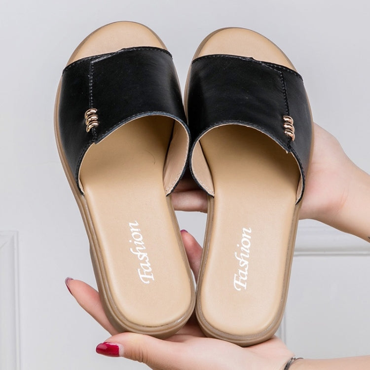 Fashion Simple and Comfortable Flat Bottom Wild Sandals for Woman