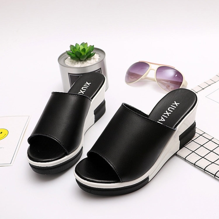 Casual Fashion Wild Comfortable Wedge Shoes Slippers Sandals for Woman