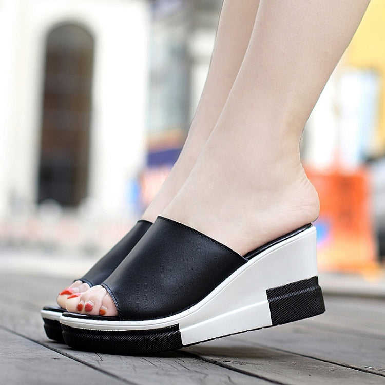 Casual Fashion Wild Comfortable Wedge Shoes Slippers Sandals for Woman