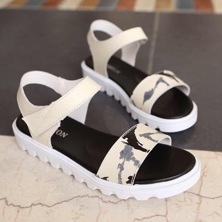 Casual Fashion Comfortable Wild Leather Sandals for Woman