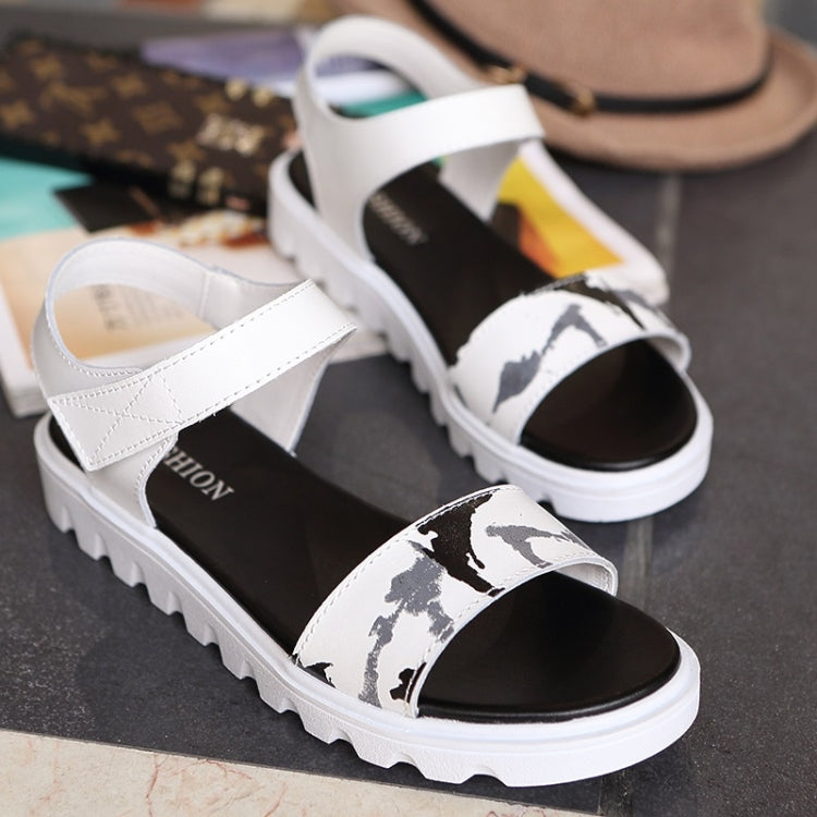 Casual Fashion Comfortable Wild Leather Sandals for Woman
