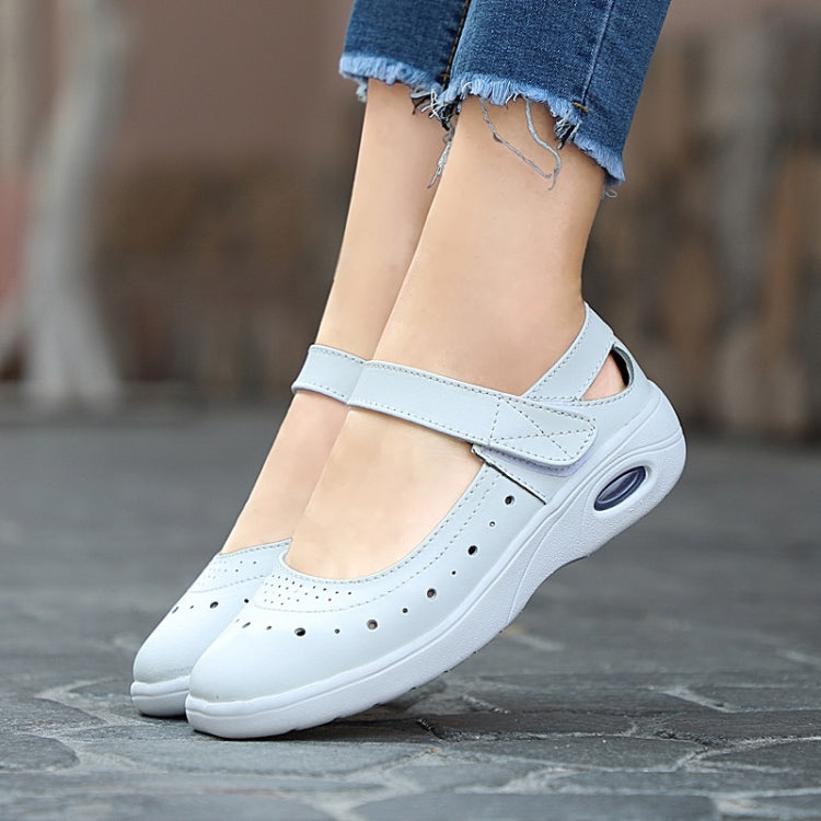 Fashion Hollow Design Solid Color Casual Shoes Nurse Shoes for Woman