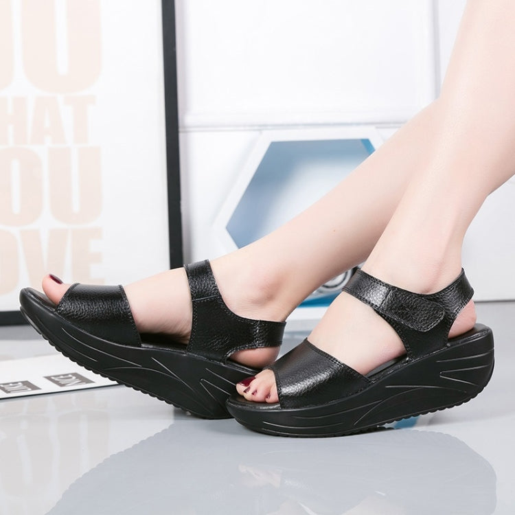 Casual Fashion Simple Increased Heel Wild Sandals for Woman