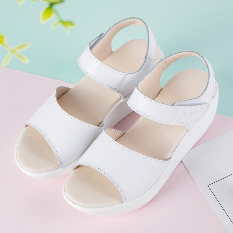 Casual Fashion Simple Increased Heel Wild Sandals for Woman