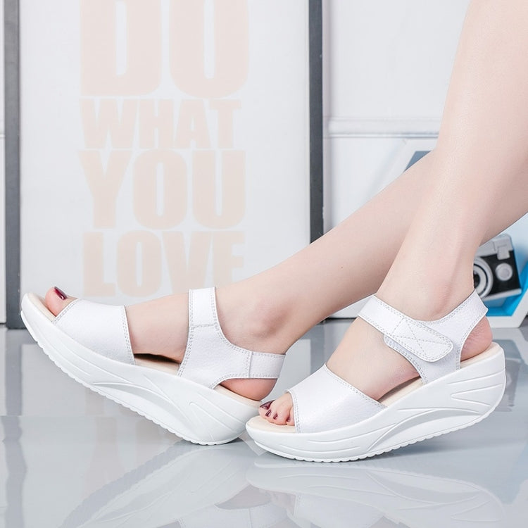 Casual Fashion Simple Increased Heel Wild Sandals for Woman