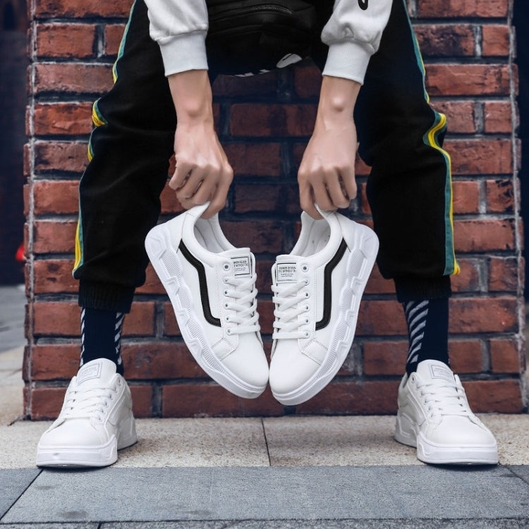Fashion Comfortable Non-slip Wild Casual White Shoes for Men