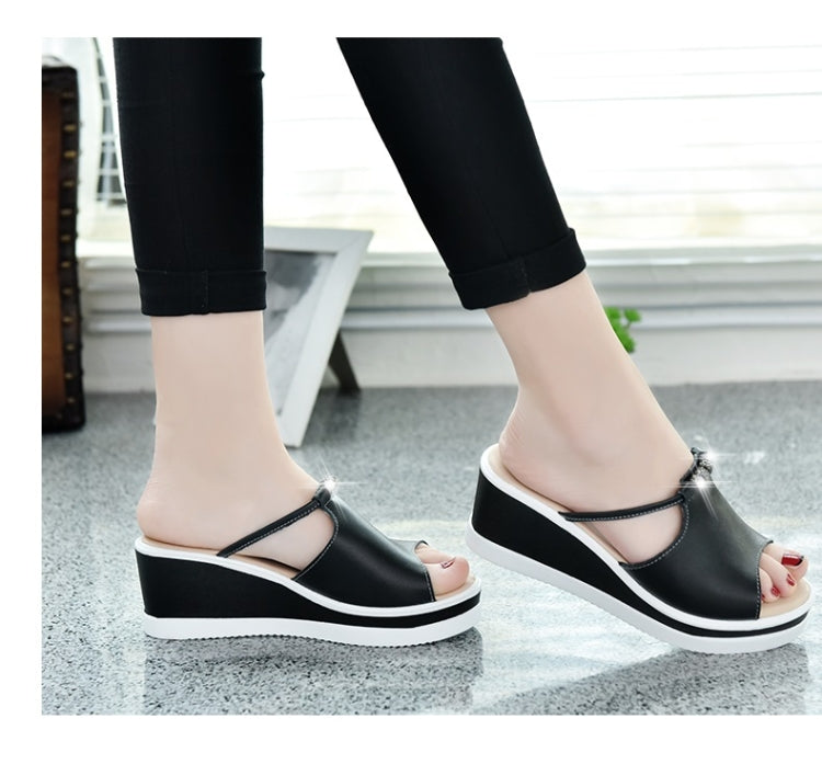 Fashion Casual Wedge Sandals Slippers for Woman