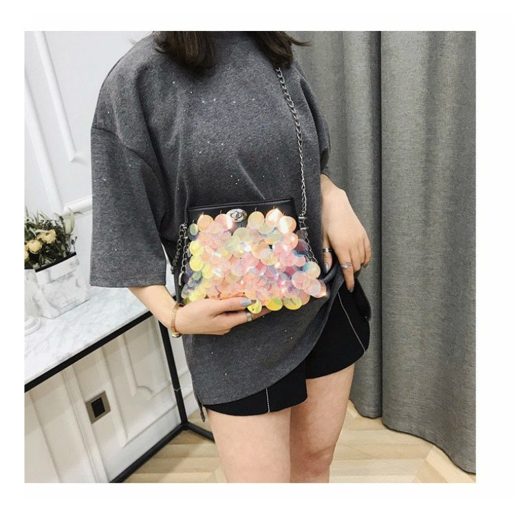Fashion Sequins Fairy Handbag Chain Single Shoulder Bag Messenger Bag