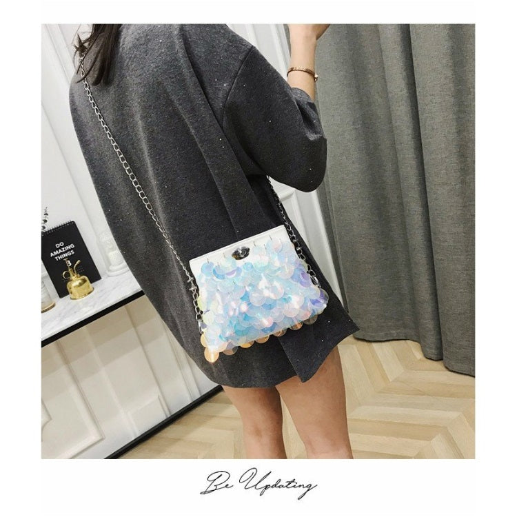 Fashion Sequins Fairy Handbag Chain Single Shoulder Bag Messenger Bag