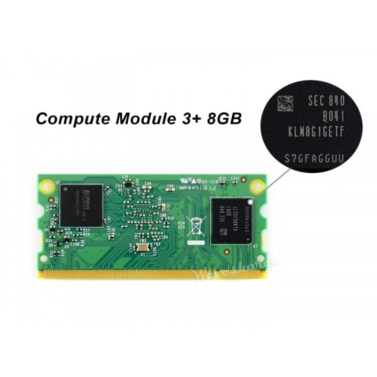 Waveshare Raspberry Pi Compute Module 3+ 8GB (CM3+/8GB)