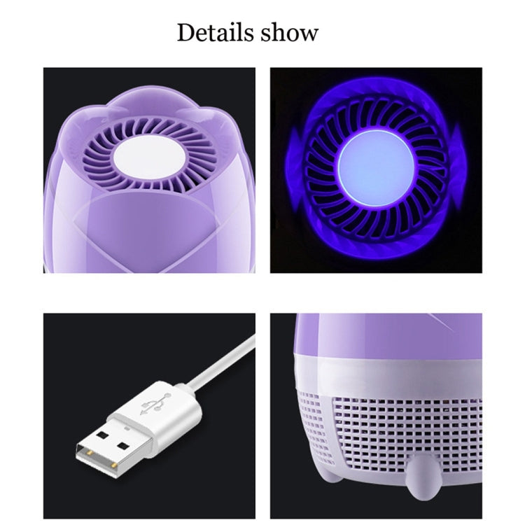 YWXLight Touch LED UV Lure Light Mosquito Killer Lamp Electric LED Light USB Anti Fly Mosquito Lamp for Bedroon