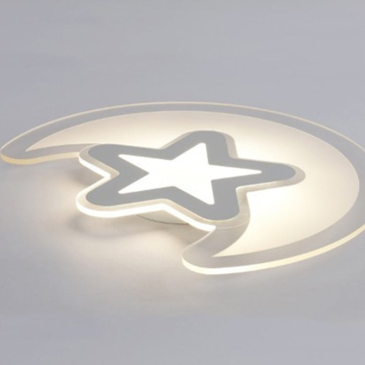 Simple Creative LED Ceiling Lamp Star Moon Ceiling Lamp Nordic Art Ceiling Lamp Modern Bedroom Ceiling Lamp 780mm