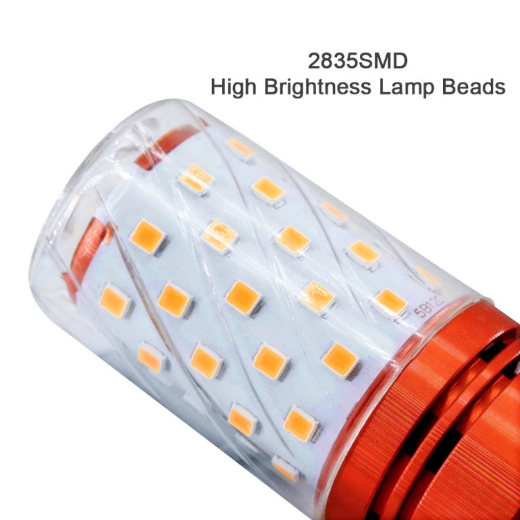 YWXLight E27 LED Bulbs, 8W LED Candelabra Bulb 70 Watt Equivalent, 700lm, Decorative Candle Base E27 Corn Non-Dimmable LED Chandelier Bulbs LED Lamp 4PCS