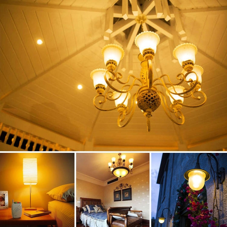 YWXLight E27 LED Bulbs, 8W LED Candelabra Bulb 70 Watt Equivalent, 700lm, Decorative Candle Base E27 Corn Non-Dimmable LED Chandelier Bulbs LED Lamp 4PCS