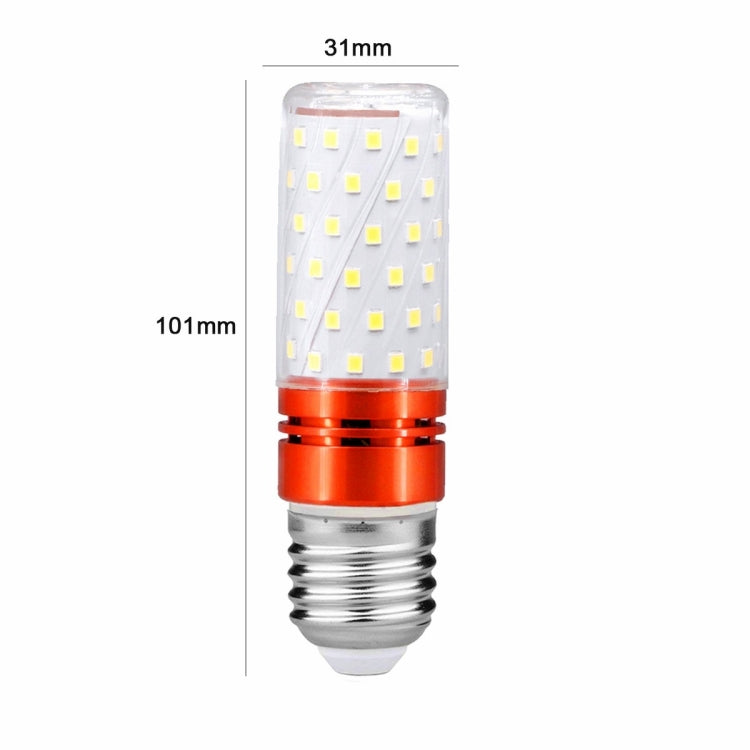 YWXLight E27 LED Bulbs, 12W LED Candelabra Bulb 100 Watt Equivalent, 700lm, Decorative Candle Base E27 Corn Non-Dimmable LED Chandelier Bulbs LED Lamp 4PCS