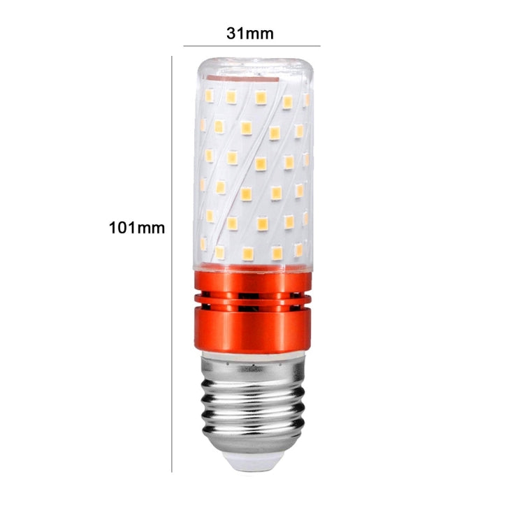 YWXLight E27 LED Bulbs, 12W LED Candelabra Bulb 100 Watt Equivalent, 700lm, Decorative Candle Base E27 Corn Non-Dimmable LED Chandelier Bulbs LED Lamp 4PCS