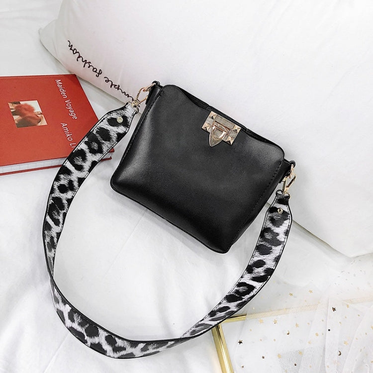 2 in 1 Fashion Leopard Packet Single Shoulder Bag Ladies Messenger Handbag