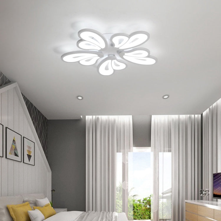 36W Modern Minimalist Living Room Atmosphere Acrylic LED Bedroom Lamp Creative Celling Lamp, 5 Heads, Diameter: 700mm, Stepless Dimming + Remote Control