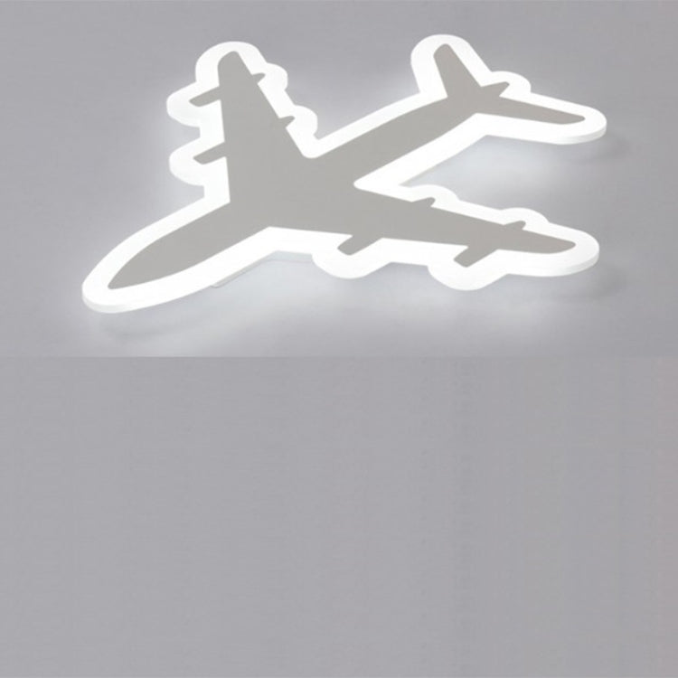 36W Modern Minimalist LED Children Bedroom Creative Personality Home Aircraft Ceiling Lamp, Size: 54x48x4cm