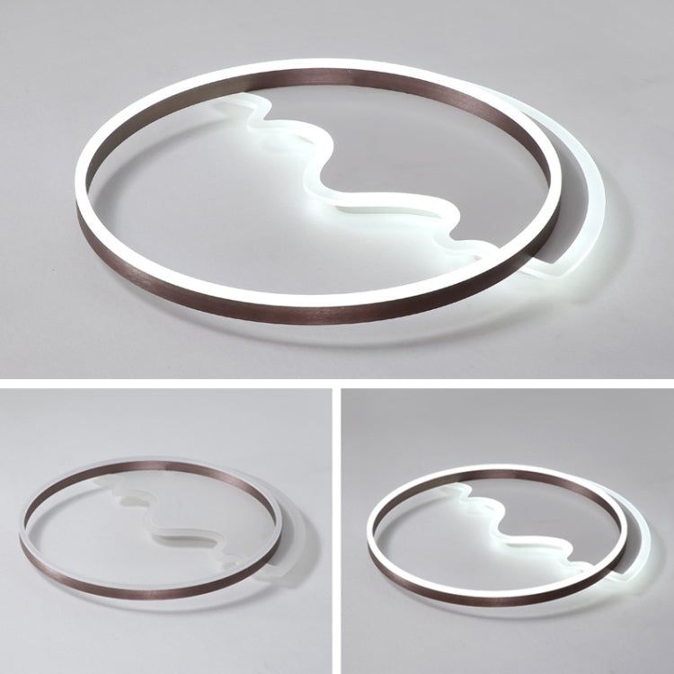 Simple Modern Creative Personality Room Warm Romantic LED Ceiling Lamp, Diameter: 420mm, Stepless Dimming + Remote Control