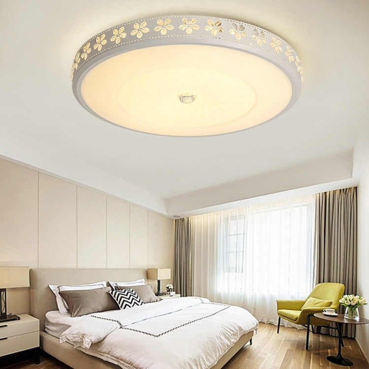 36W Round Shape Living Room Modern Minimalist Atmosphere Study Bedroom Bedroom LED Ceiling Lamp, Diameter: 52cm, Stepless Dimming + Remote Control