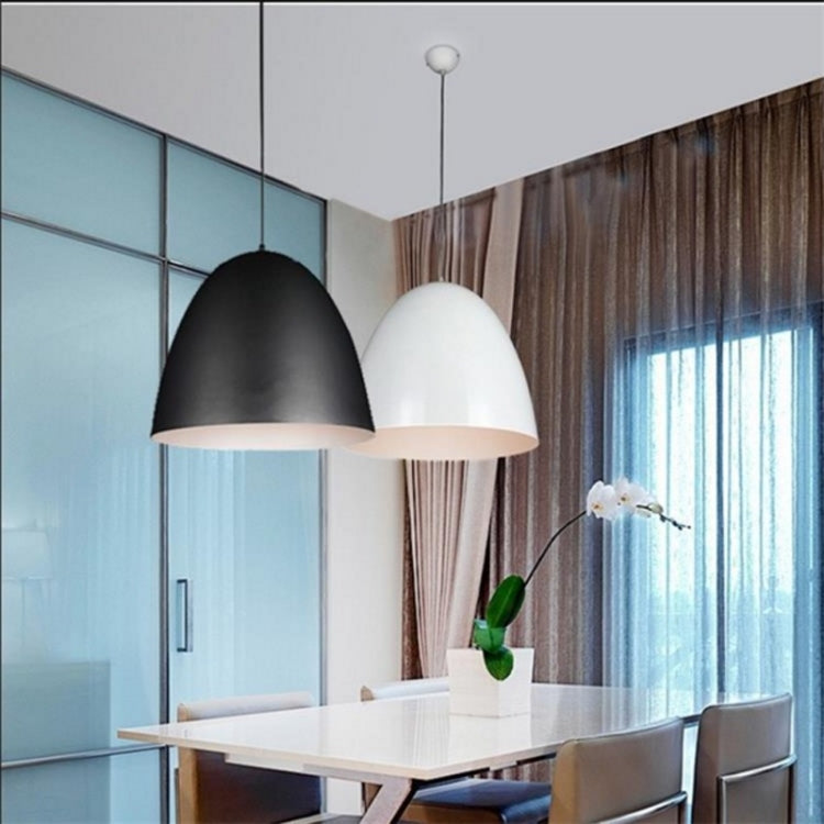 Modern Minimalist Cafe Simple Living Room Bedroom Restaurant Bar Engineering Commercial Lamps, Diameter: 25cm