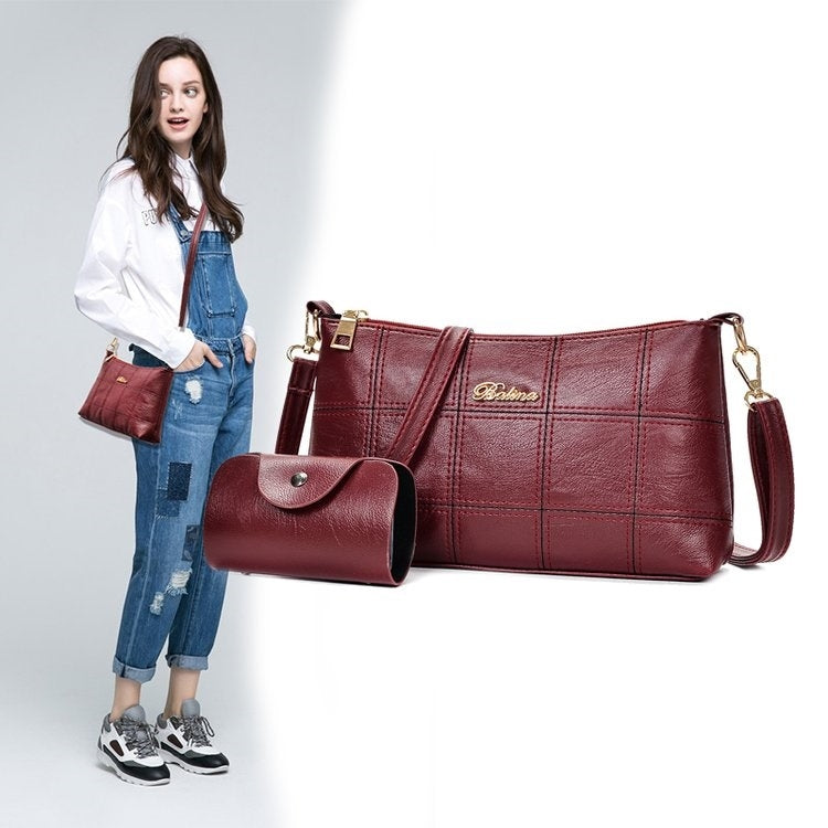 PU Leather Single Shoulder Bag Ladies Handbag Messenger Bag