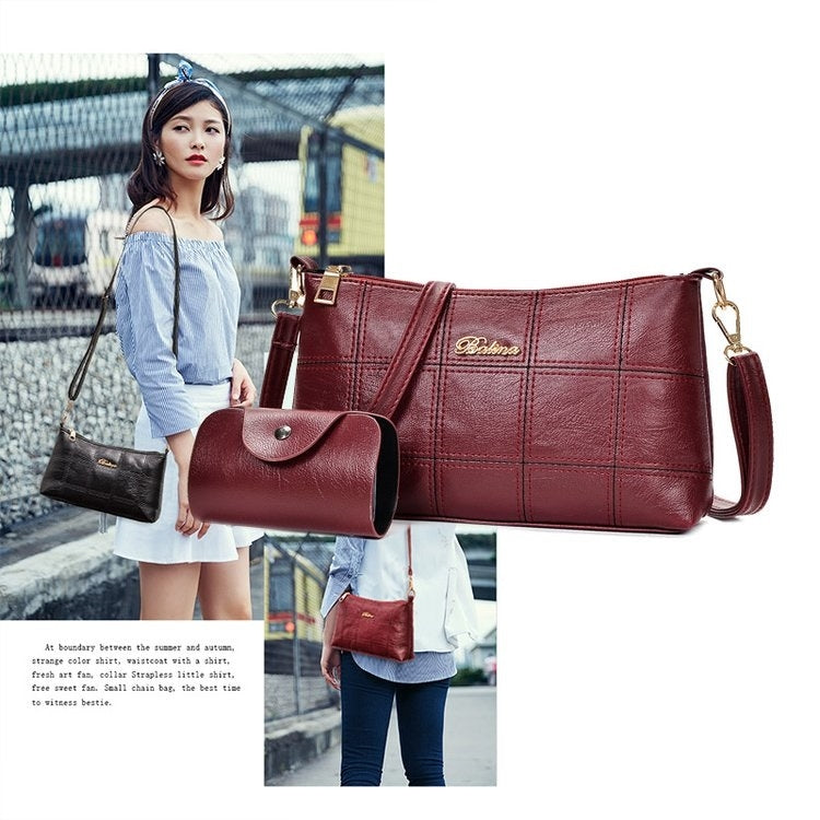 PU Leather Single Shoulder Bag Ladies Handbag Messenger Bag