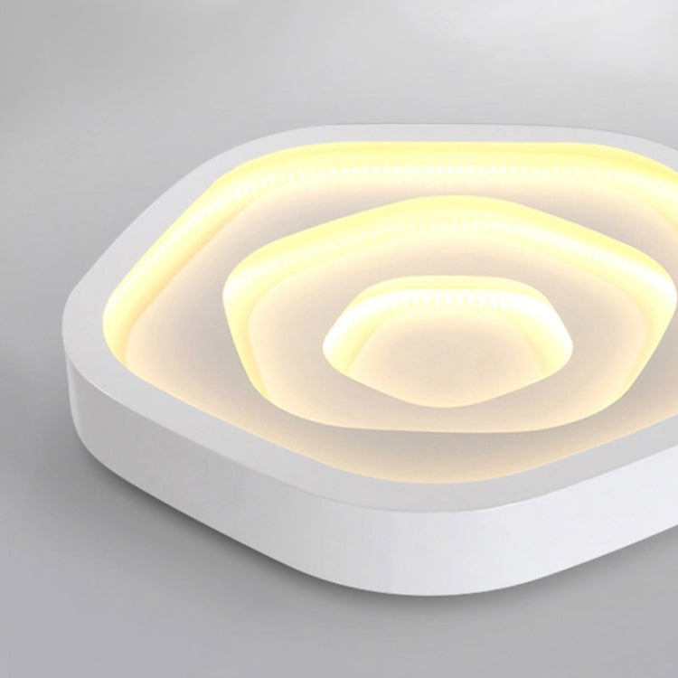 Modern Minimalist Warm Living Room Master Bedroom LED Ceiling Lamp, Three-color Segmentation, Diameter: 780mm